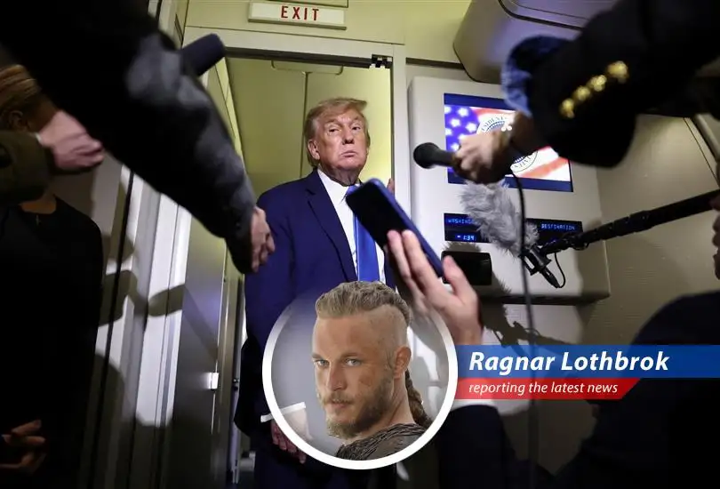 Ragnar Lothbrok reports on the escalating tensions between the US, Iran, and Israel, with a Viking twist.