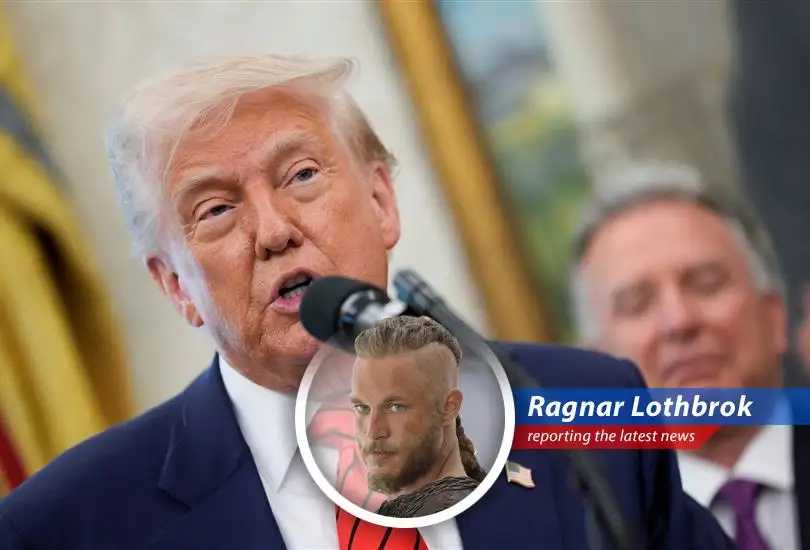 Ragnar Lothbrok weighs in on Trump's flirtation with taxing the wealthy, finding humor and historical parallels in the political seas.