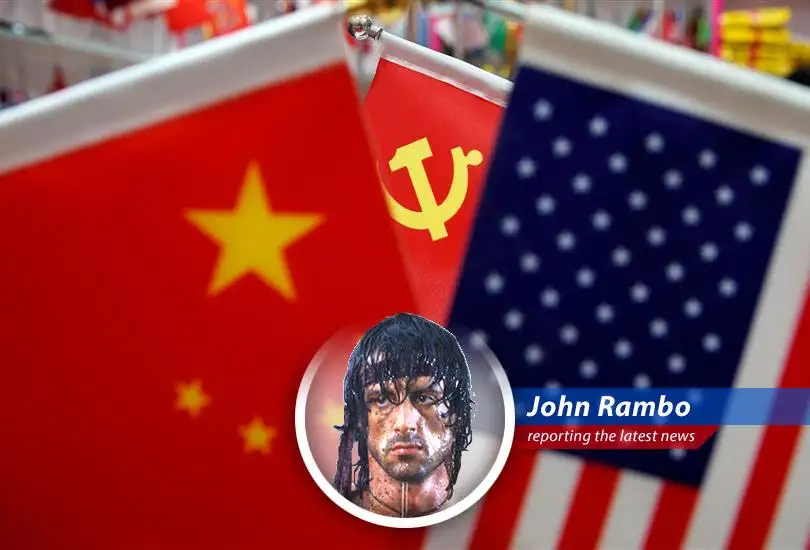Rambo reports on the stalled trade talks between the U.S. and China, with Trump and Xi at each other's throats like a couple of cornered wild dogs.