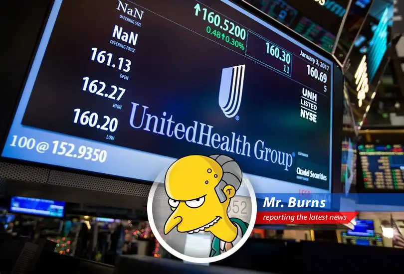 Reports of cost-cutting shenanigans and government investigations send UnitedHealth's stock into a nosedive, much to this tycoon's amusement.