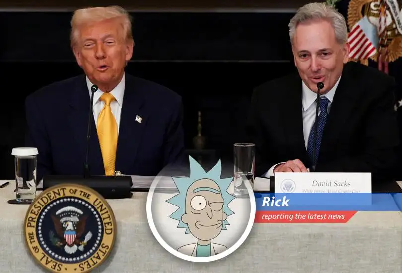Rick Sanchez breaks down how Trump's administration thinks regulating stablecoins could be a big win for the US economy, despite all the obvious 'conflict of interest' bullsh*t.