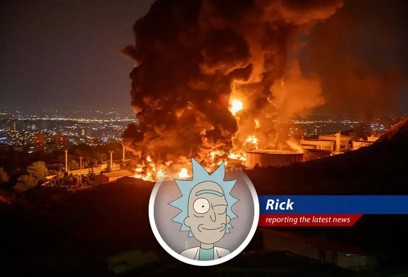 Rick Sanchez here, breaking down how a little spat between Israel and Iran is making your gas prices about to reach astronomical levels. Prepare for 'the squanch' to hit the fan, Morty!