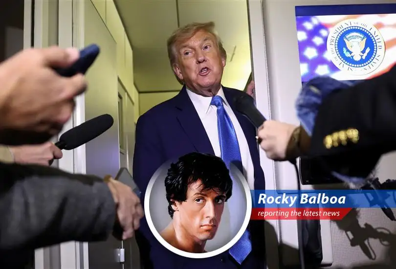 Rocky Balboa reports on Trump's tough talk on Iran, its impact on global markets, and the Fed's upcoming decision.
