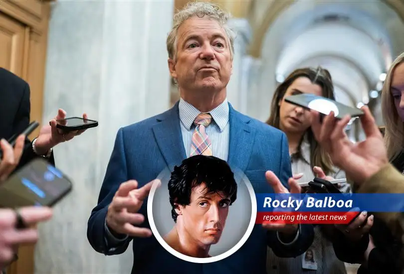 Rocky Balboa reports on the clash between Trump and Paul over the new budget bill, filled with tax cuts, debt increases, and enough political jabs to make Apollo Creed wince.