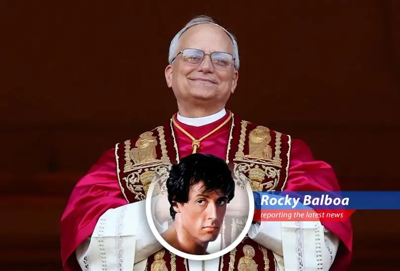 Rocky Balboa reports on the election of Pope Leo XIV, the first American-born pontiff, and the reactions from Trump, Biden, and Obama. It's a real Hail Mary situation!