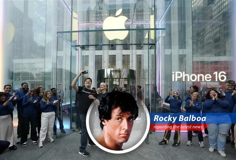 Rocky Balboa sizes up Apple's latest earnings report, where iPhone sales pack a punch but a slight service revenue stumble sends the stock reeling. A fight of inches, ya know?