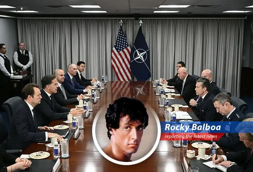 Rocky Balboa sizes up NATO's defense spending debate, where the U.S. is calling for a big increase to 5% of GDP, but some allies are already throwing in the towel. Will they rise to the challenge, or will it be a TKO for global security?