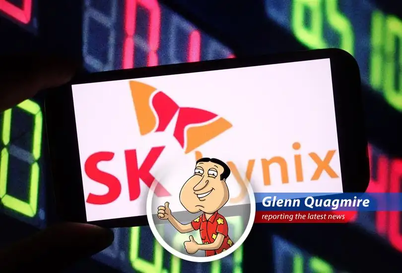 SK Hynix stock hits a 2-decade high as SK Group unveils plans for a massive AI data center, leaving Samsung in the dust. Giggity!