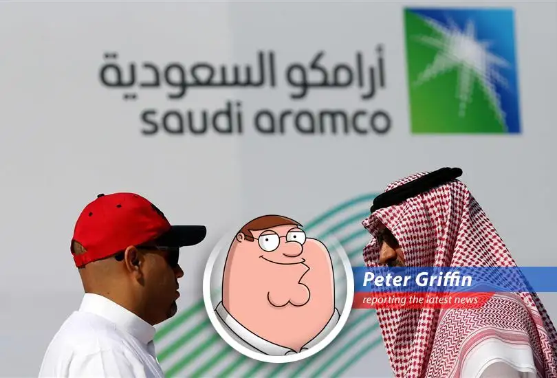 Saudi Aramco's profits are down 5%, and frankly, I blame the economy!