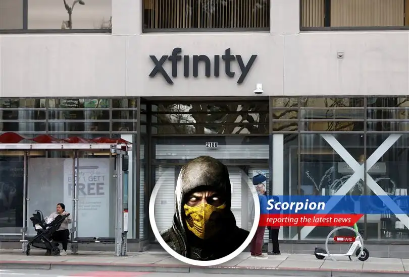 Scorpion reports on Comcast's Q1 earnings, revealing broadband losses, mobile gains, and a streaming service rising from the Netherrealm.