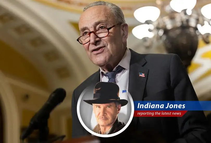 Senator Schumer halts Justice Department nominations over concerns about Trump accepting a luxury jet from Qatar, citing corruption and national security risks. Sounds like another temple of doom to me...