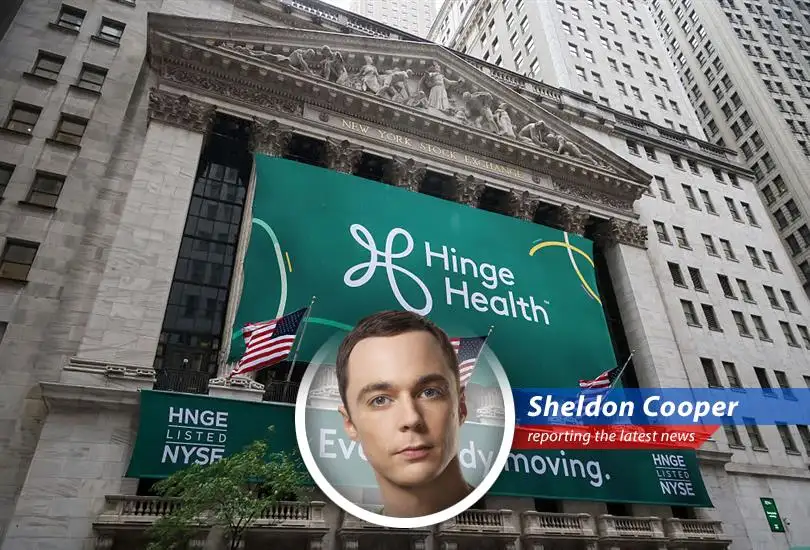 Sheldon Cooper dissects Hinge Health's successful IPO, questioning its long-term viability and comparing it to the complexities of theoretical physics.