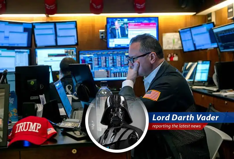 Since the return of President Trump, the stock market has seen dramatic shifts, with some stocks plummeting while others defy gravity. I find their lack of faith disturbing.
