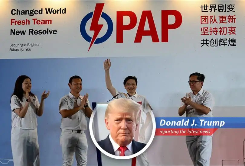 Singapore's People's Action Party, led by Lawrence Wong, crushes the competition, proving they're the ONLY ones who can Make Singapore Great Again! Even with Sleepy Joe's tariffs!