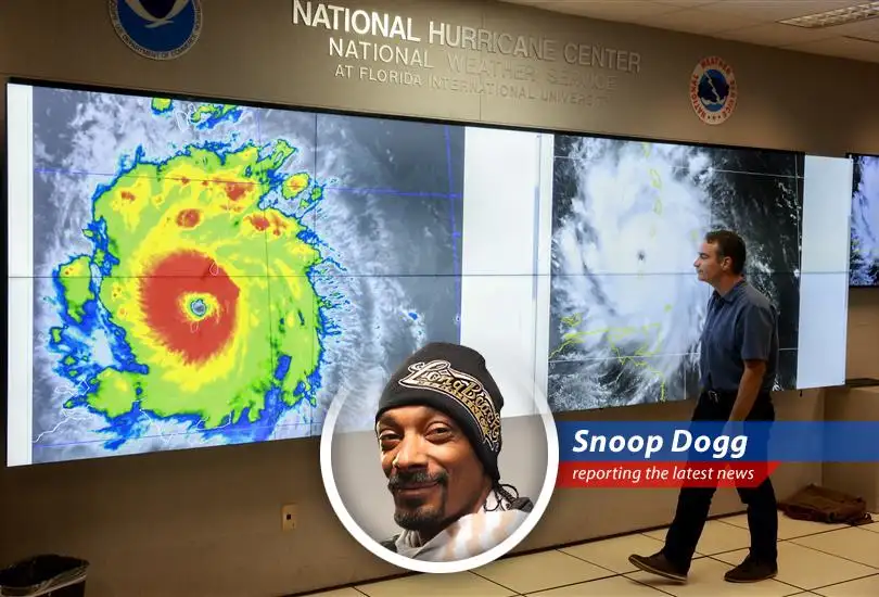 Snoop Dogg breaks down NOAA's hurricane forecast, insurance woes, and how we can all stay cool when the weather ain't.