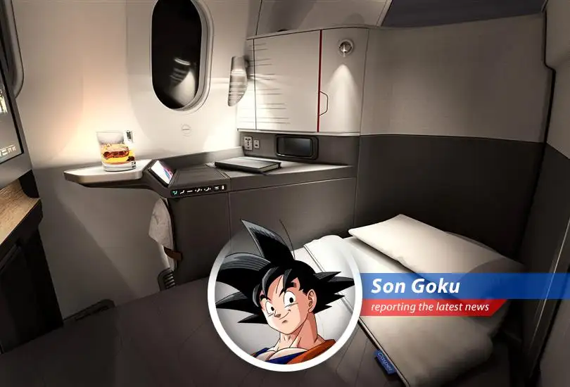 Son Goku reports on American Airlines' new suites with sliding doors, a power-up move to battle rivals for high-spending customers, but will they be as strong as a Spirit Bomb?