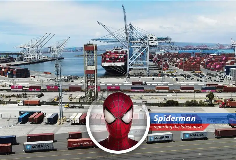 Spidey reports on the arrival of Chinese goods hit by Trump-era tariffs, causing supply chain chaos and potential price hikes for your friendly neighborhood consumer.