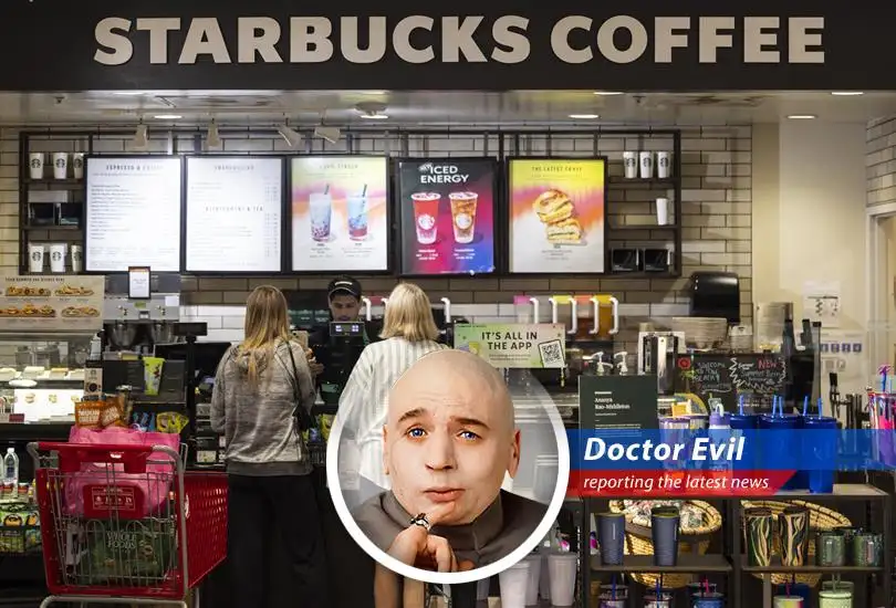 Starbucks aims to win back customers and employees by revisiting its roots, adding seats, and empowering managers, a strategy that may or may not involve lasers and sharks with frickin' laser beams attached to their heads.
