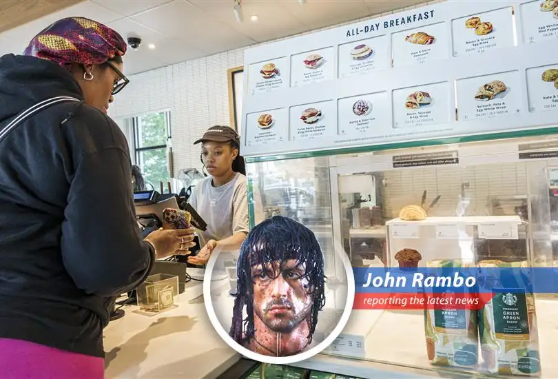 Starbucks' recent quarterly results disappointed, but new CEO's plan shows promise. Rambo dives in with his unique perspective on the situation, blending market analysis with his signature survival skills.