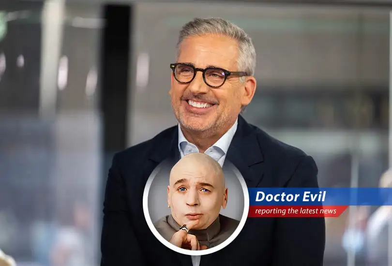 Steve Carell's commencement speech advocates for kindness, leading to speculation that it is his master plan for global domination through...pleasantness. I'm watching you, Carell.