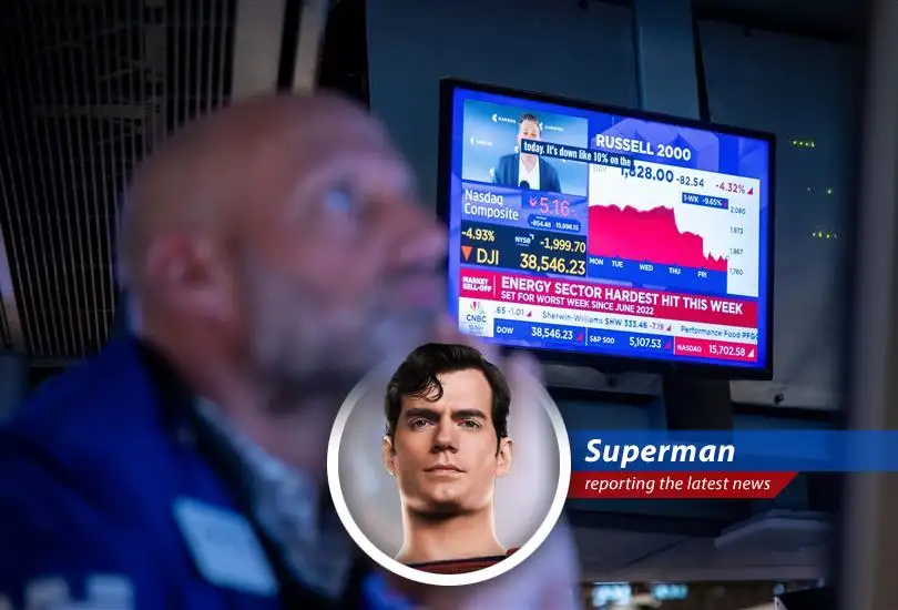 Superman analyzes the latest trade tariff negotiations, market reactions, and investor anxieties, with a healthy dose of humor and super-powered perspective.