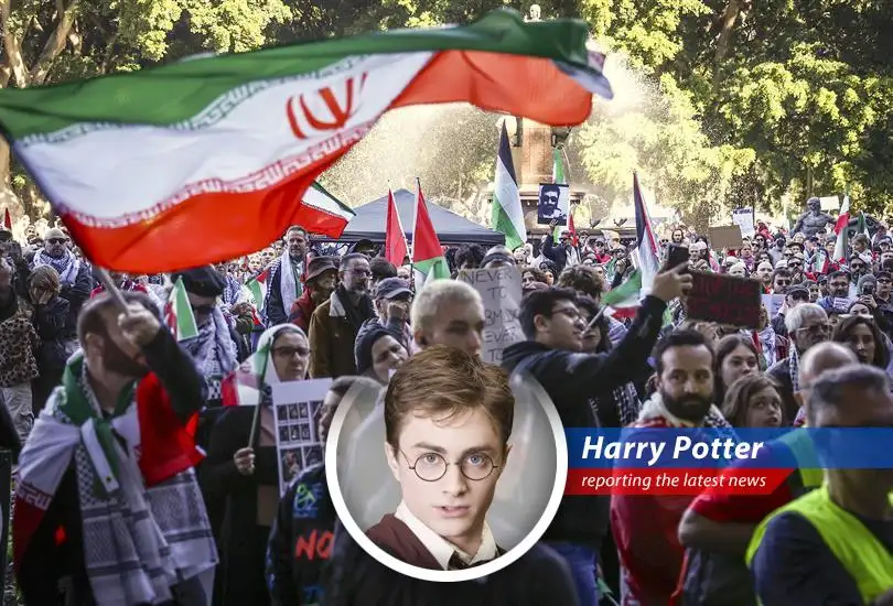 Tensions flare as Iran and Israel exchange fiery spells (missiles), and the U.S. throws in a rogue Bludger (military strike), leaving the world holding its breath like Neville trying to remember a simple Herbology charm.