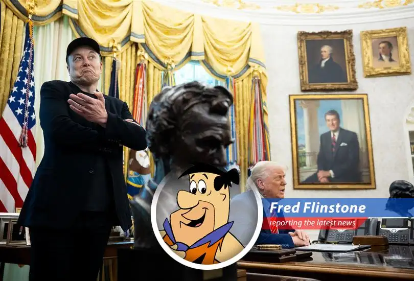 That Elon Musk, richer than all the clams in Bedrock, is startin' his own political shindig! Is this guy crazy, or just plain loco? Let's dive in, Bedrock style!