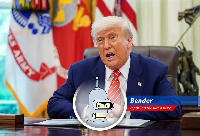 That's right, meatbags! Your favorite bending unit reports on the U.S. turning Iranian nuclear facilities into radioactive scrap metal. Looks like someone's getting a time-out!