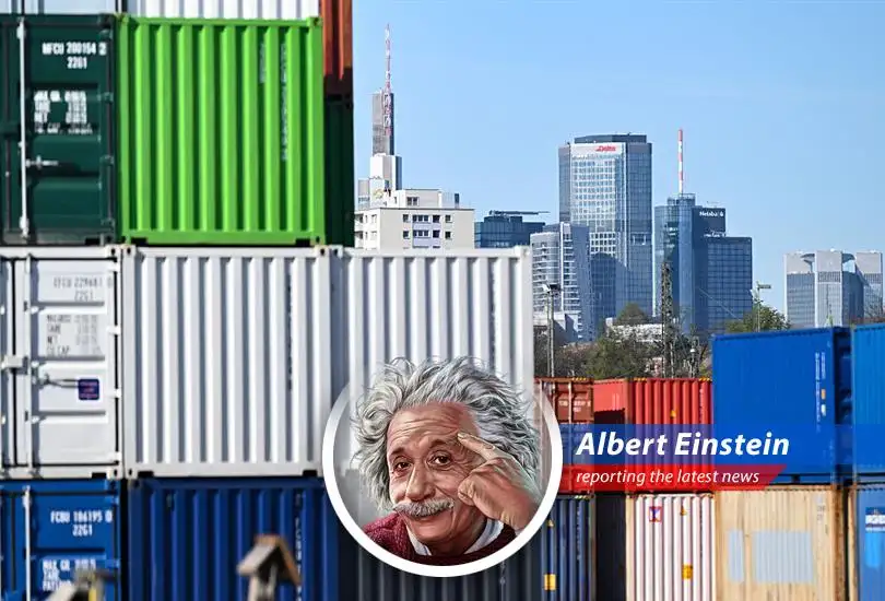 The Eurozone shows unexpected growth, but tariff tensions threaten to pull the economy into a state of uncertainty, like trying to understand quantum mechanics after a schnitzel.