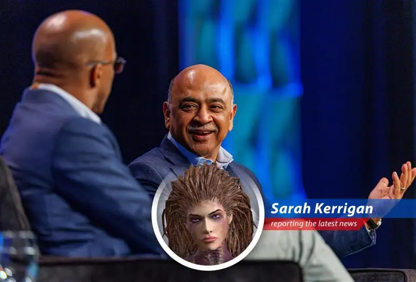 The Queen of Blades analyzes IBM's Q1 success, acquisition spree, and market defiance with her signature blend of wit and strategic insight.