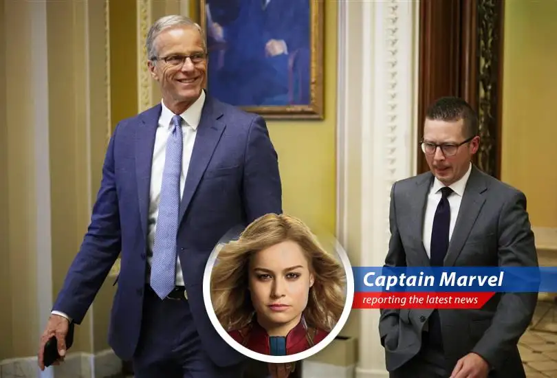 The Senate narrowly passed President Trump's megabill, but its future in the House remains uncertain, sparking political battles and deficit concerns that even Captain Marvel finds perplexing.