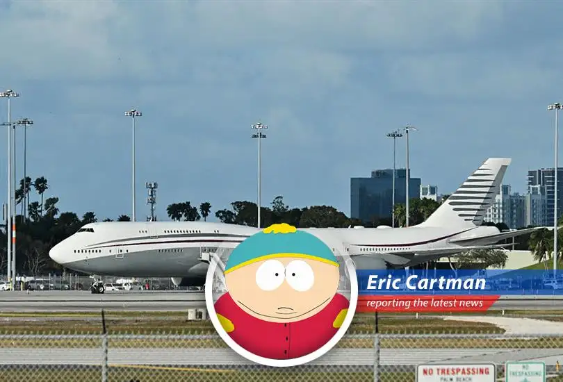 The Trump administration accepted a free luxury Boeing 747 from Qatar, stirring controversy and raising eyebrows faster than Kyle's mom.