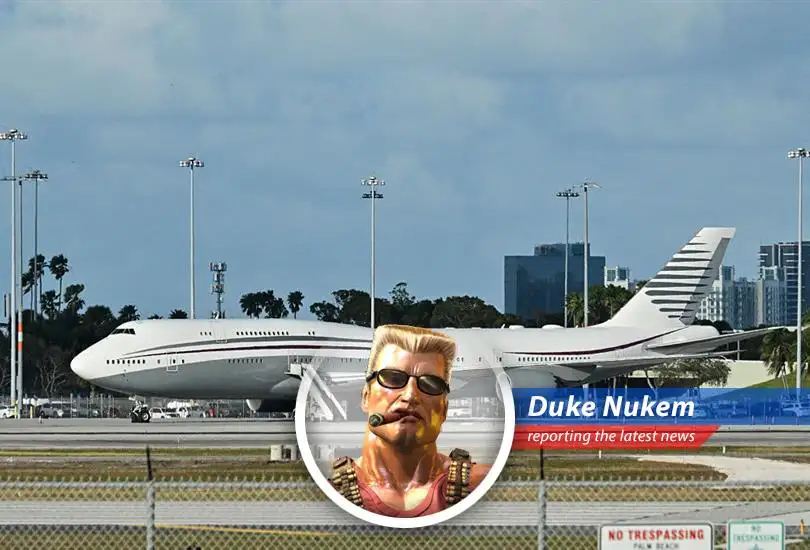 The Trump administration grabs a gifted Boeing 747 from Qatar, stirring up controversy faster than I can reload my shotgun.