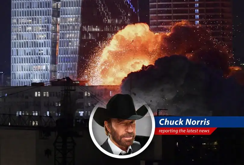The U.S. aids Israel in shooting down Iranian missiles as tensions escalate, proving once again that Chuck Norris doesn't negotiate, he dominates…but sometimes, a little help is needed.