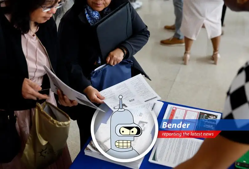 The US job market is tougher than a diamond-plated girder right now, with folks struggling to find work and employers tighter than Fry's wallet. Bender's here to break it down, baby!