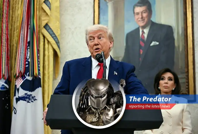 The Yautja analyzes Trump's tariff strategies, questioning whether it's skillful negotiation or just plain 'chickening out'.