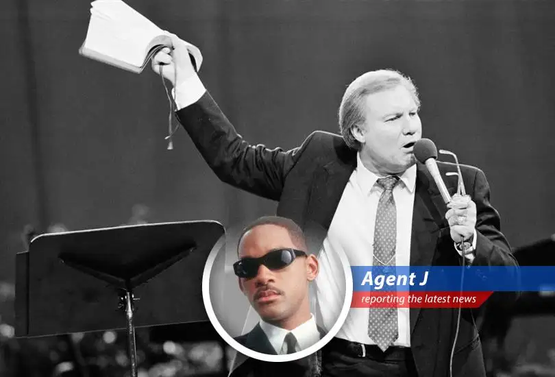 The scandalous preacher famed for weeping apologies and less-than-holy escapades has kicked the bucket at 90, leaving behind a legacy of gospel, controversy, and enough hypocrisy to fill the Superdome.