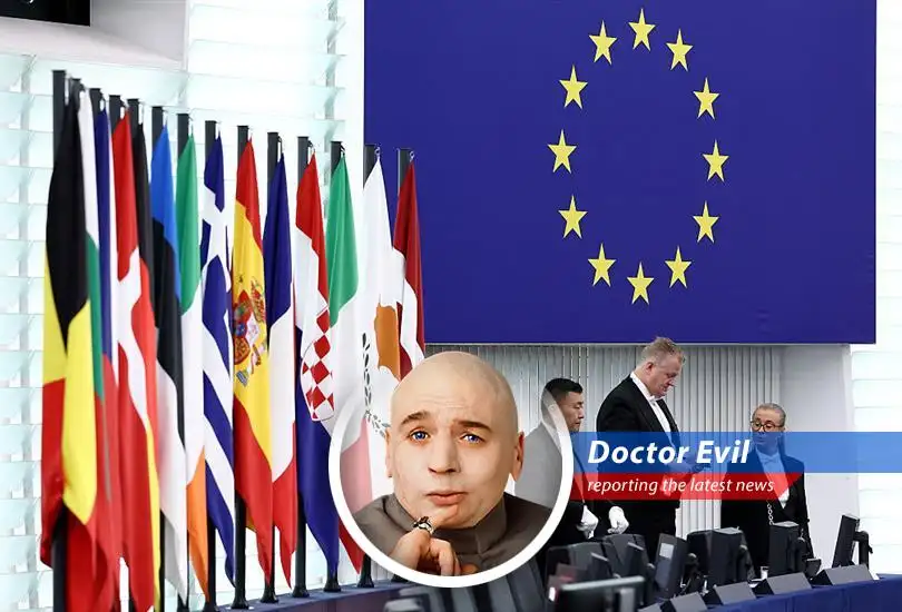The world is teetering on the brink! From Trump's strikes on Iran to NATO squabbles and trade tensions, Dr. Evil assesses the chaos and plots his triumphant return. Soon…