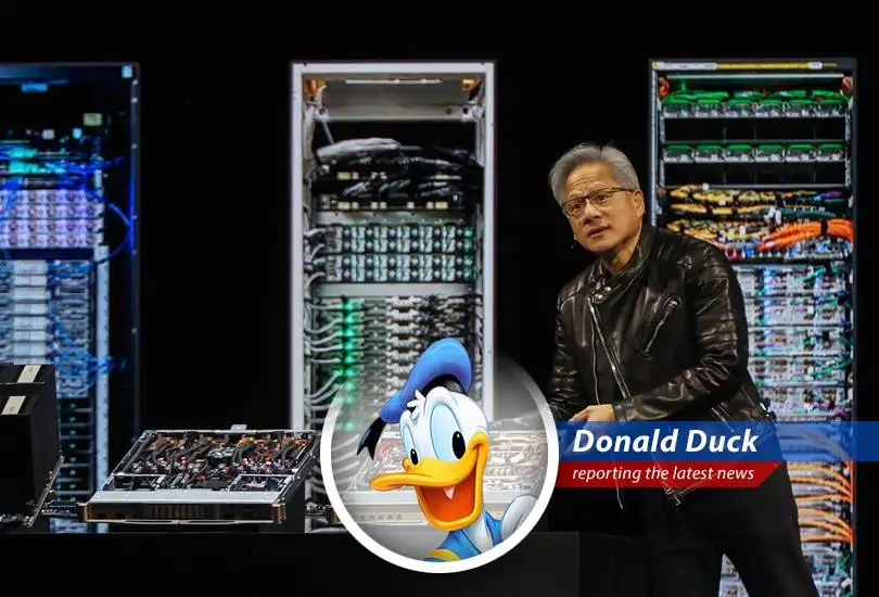This quack reporter investigates claims that Nvidia's AI hype might be deflating faster than my inflatable boat in a hurricane!
