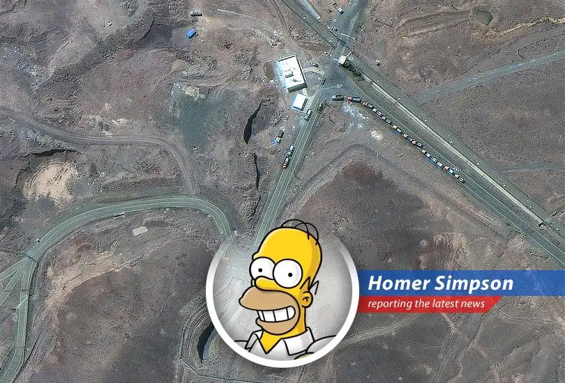 Those Eggheads at Maxar Took Pictures of Iran's Secret Hideout Before We Blew It Up (Allegedly). Mmm, Blowed Up Things...