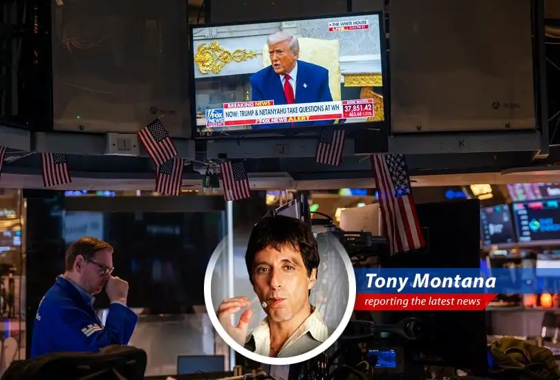 Tony Montana breaks down how Trump's early presidency made the stock market look like a Swiss cheese, full of holes!