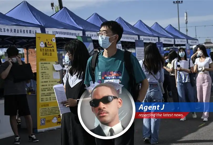 Trade tensions with the U.S. are hitting China's job market, and Beijing's trying to figure out how to fix it. Sounds like a job for MIB!