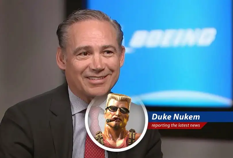 Trade war with China forces Boeing to reroute undelivered aircraft, but Duke Nukem has some explosive ideas on how to solve the problem.