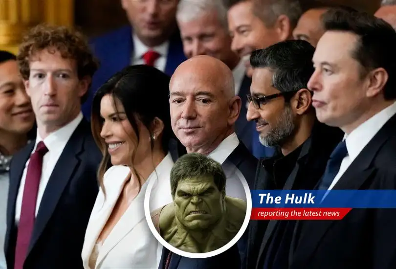 Trump and Bezos make nice after tariff tiff, but Amazon faces pressure to keep prices low. Hulk not like prices going up!