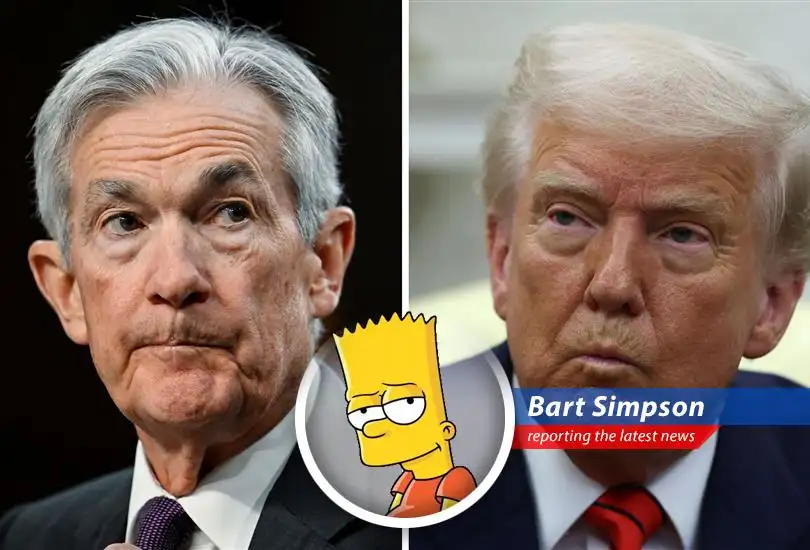 Trump and Biden are at each other's throats over interest rates, leaving us Springfielders wondering if we'll ever afford another Krusty Burger.