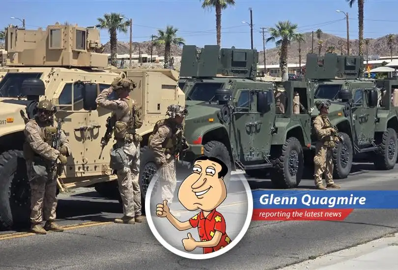 Trump deploys additional National Guard troops to Los Angeles amid protests, sparking a lawsuit from California Governor Gavin Newsom, who accuses Trump of overreach and political grandstanding. Giggity!