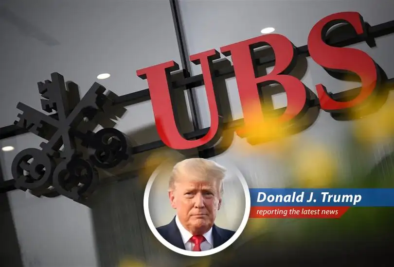 UBS reports strong Q1 earnings, but warns about the potential impact of U.S. tariffs on global trade, because everyone wants to blame Trump!