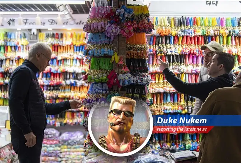 U.S. retailers and Chinese factories are in a high-stakes game of tariff chicken, trying to save Christmas from a potential supply chain meltdown. Duke Nukem investigates!