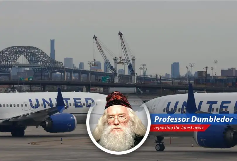 United Airlines faces yet another round of flight delays and cancellations at Newark Airport due to air traffic controller staffing issues, leaving passengers in a state of bewildered frustration.
