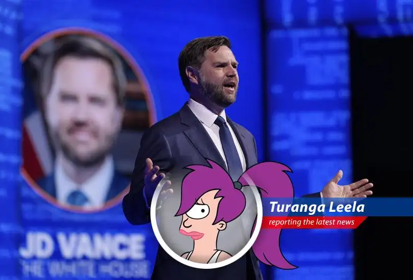 Vice President JD Vance champions Trump administration's pro-crypto agenda at Bitcoin 2025, pushing for stablecoin legislation and riling up crypto enthusiasts. Sounds like a job for Planet Express!